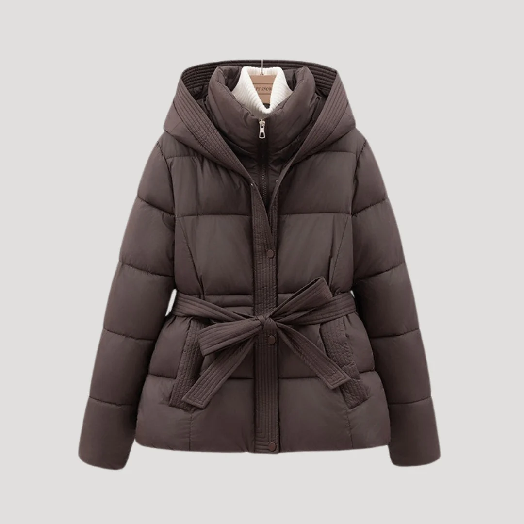 Women’s Hooded Winter Puffer Jacket - Image 5