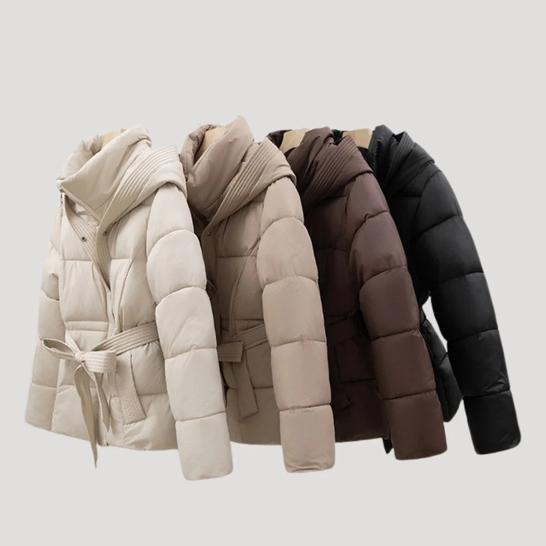 Women’s Hooded Winter Puffer Jacket - Image 8