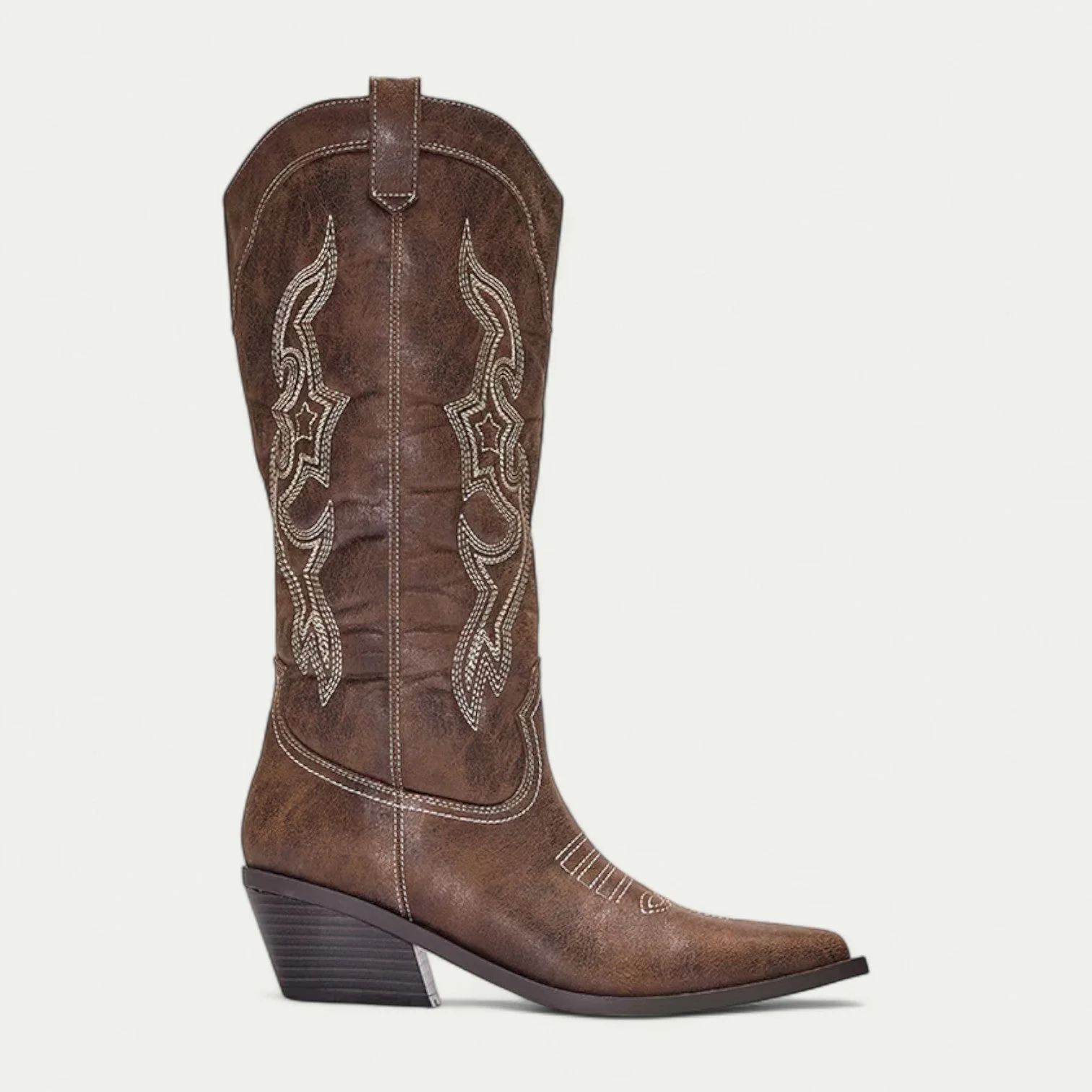 Women's Knee-High Western Cowboy Boots - Image 3