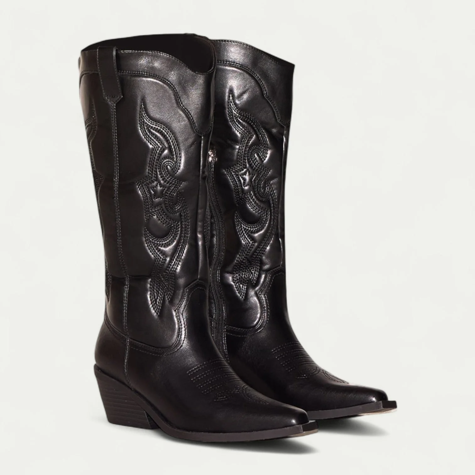 Women's Knee-High Western Cowboy Boots - Image 5
