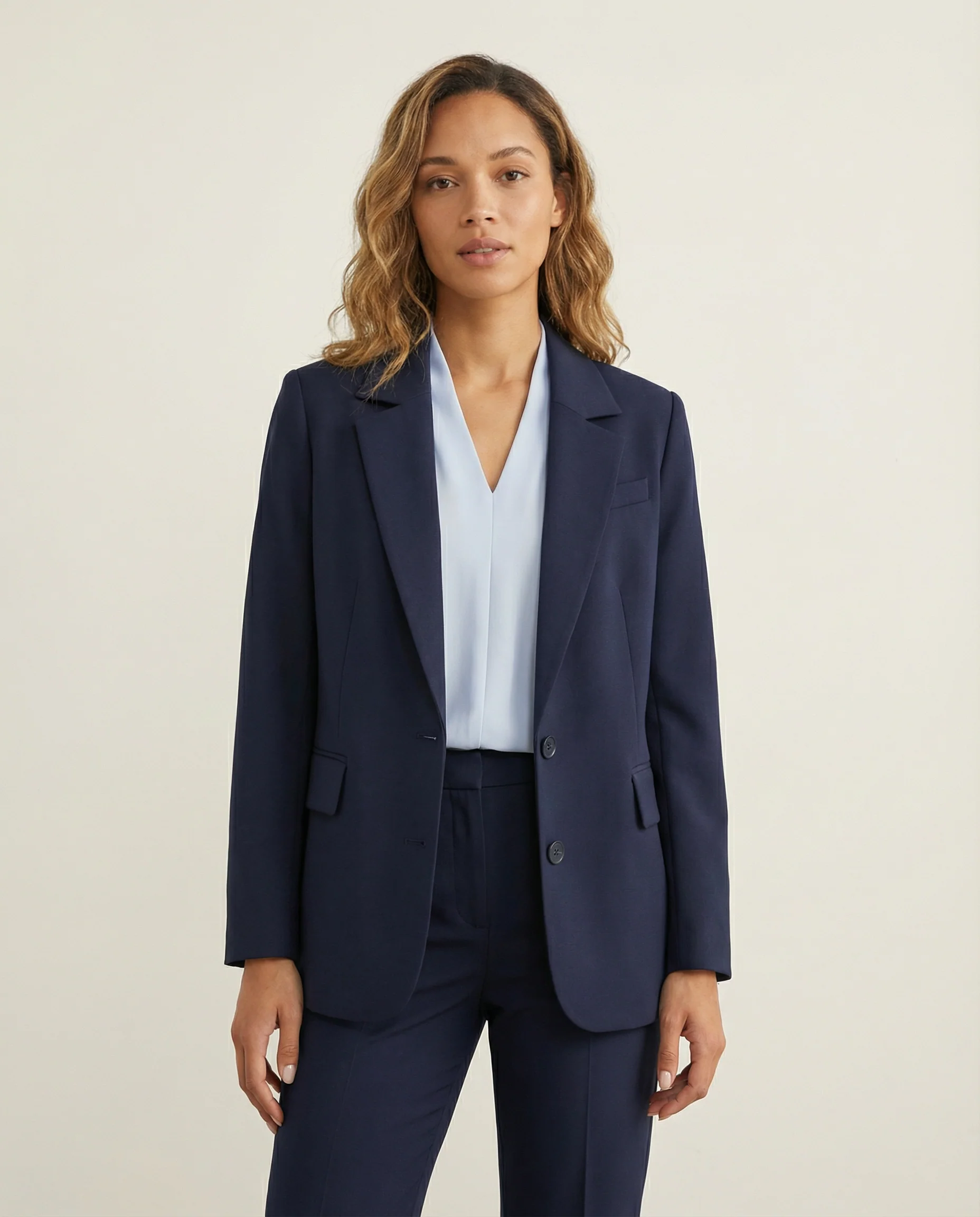 Women's Blazer – Tailored Loose Fit for Effortless Autumn Style