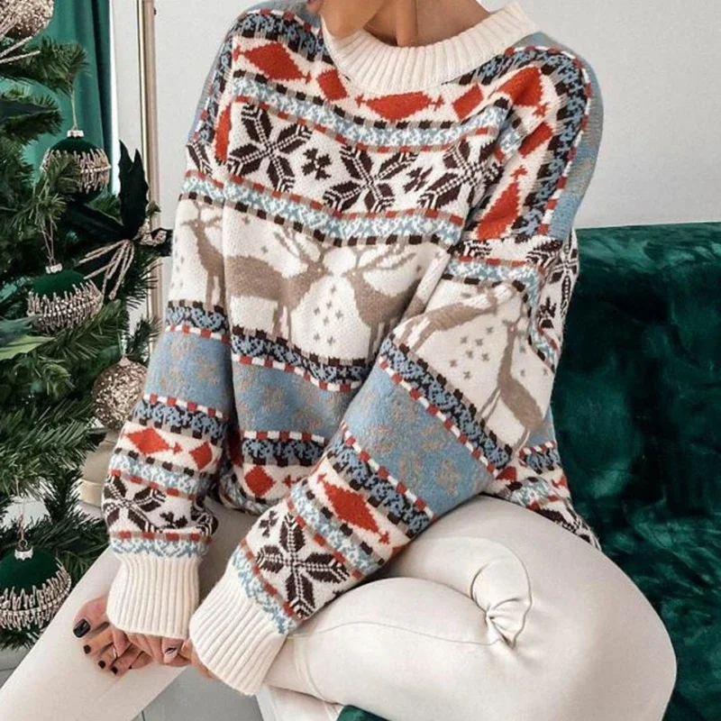 Women's Holiday Christmas Sweater - Image 2