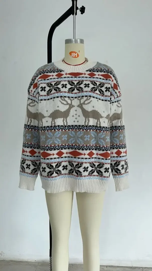 Women's Holiday Christmas Sweater - Image 5