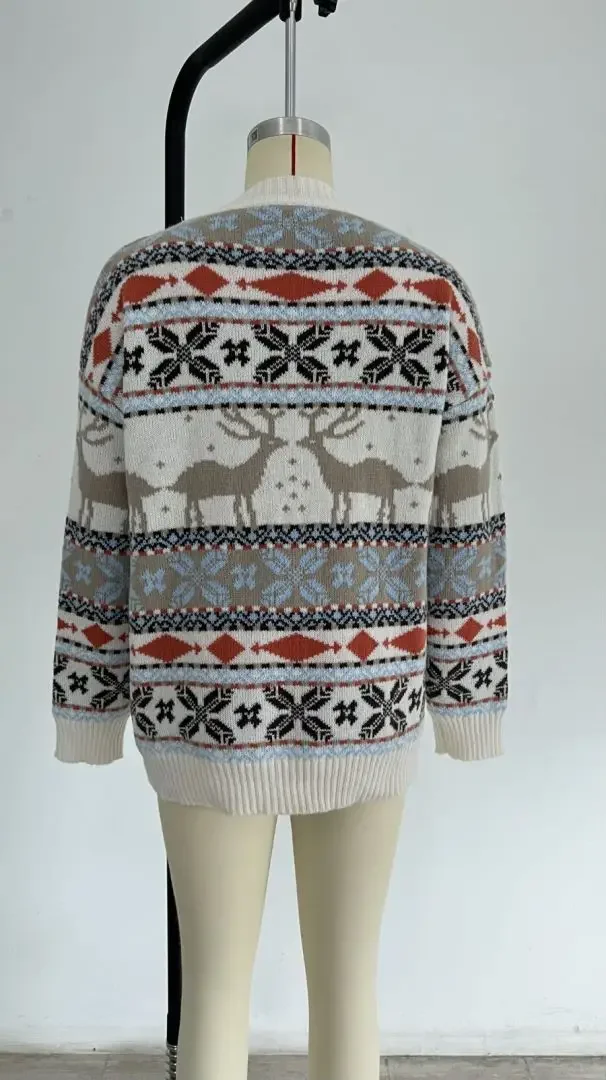 Women's Holiday Christmas Sweater - Image 6